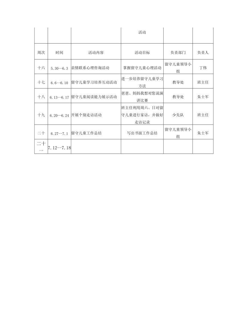 “留守儿童之家”活动安排表.doc_第2页