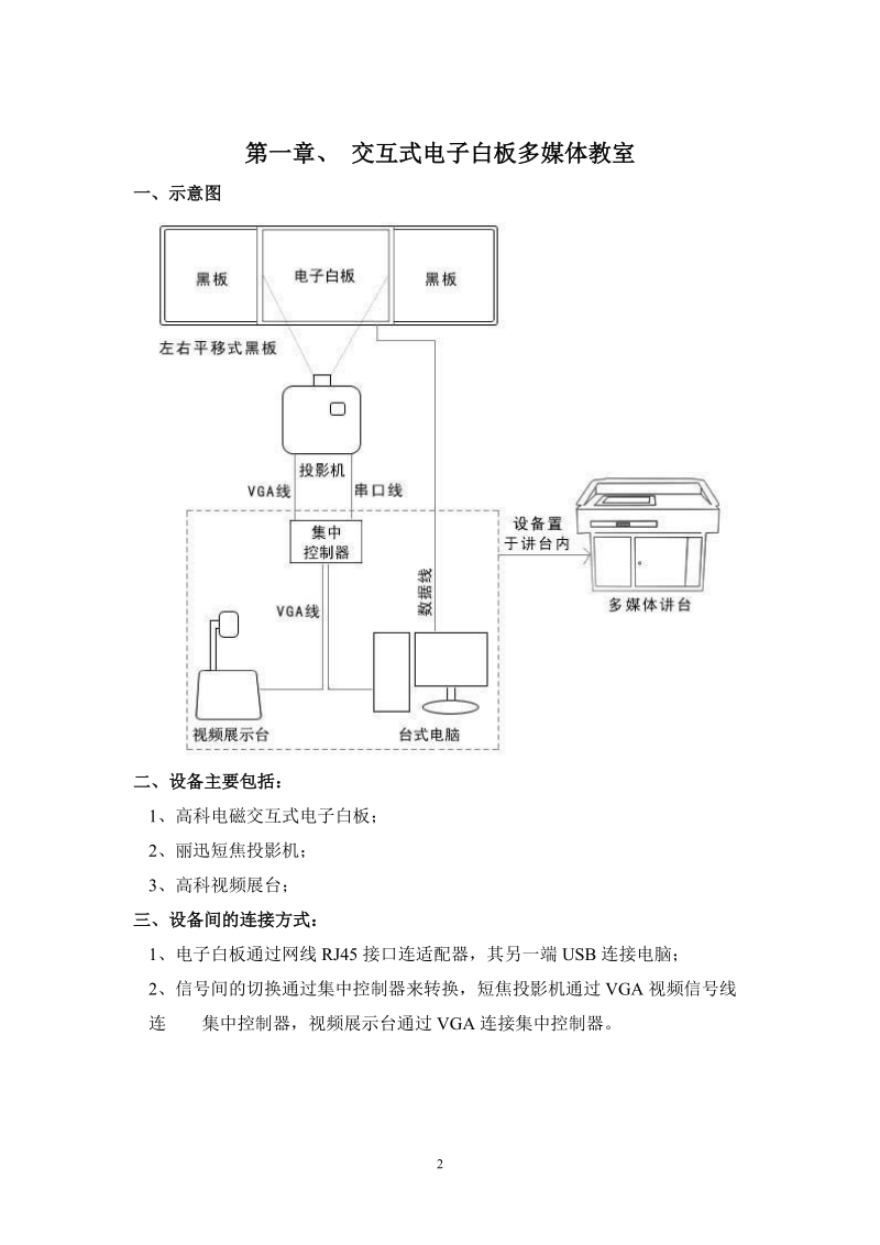 交互式电子白板多媒体教室示意图.doc_第2页