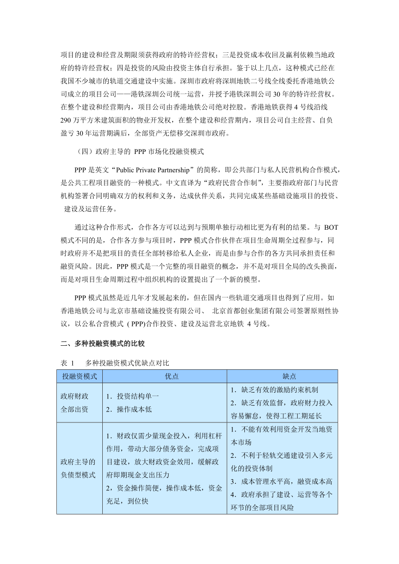 城市轨道交通投融资模式研究.docx_第2页