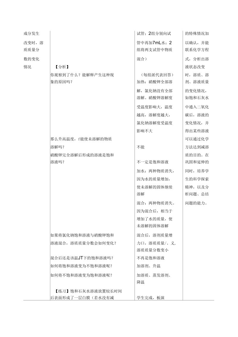 新沪教版九年级化学下册《六章溶解现象整理与归纳》教案_5.docx_第3页