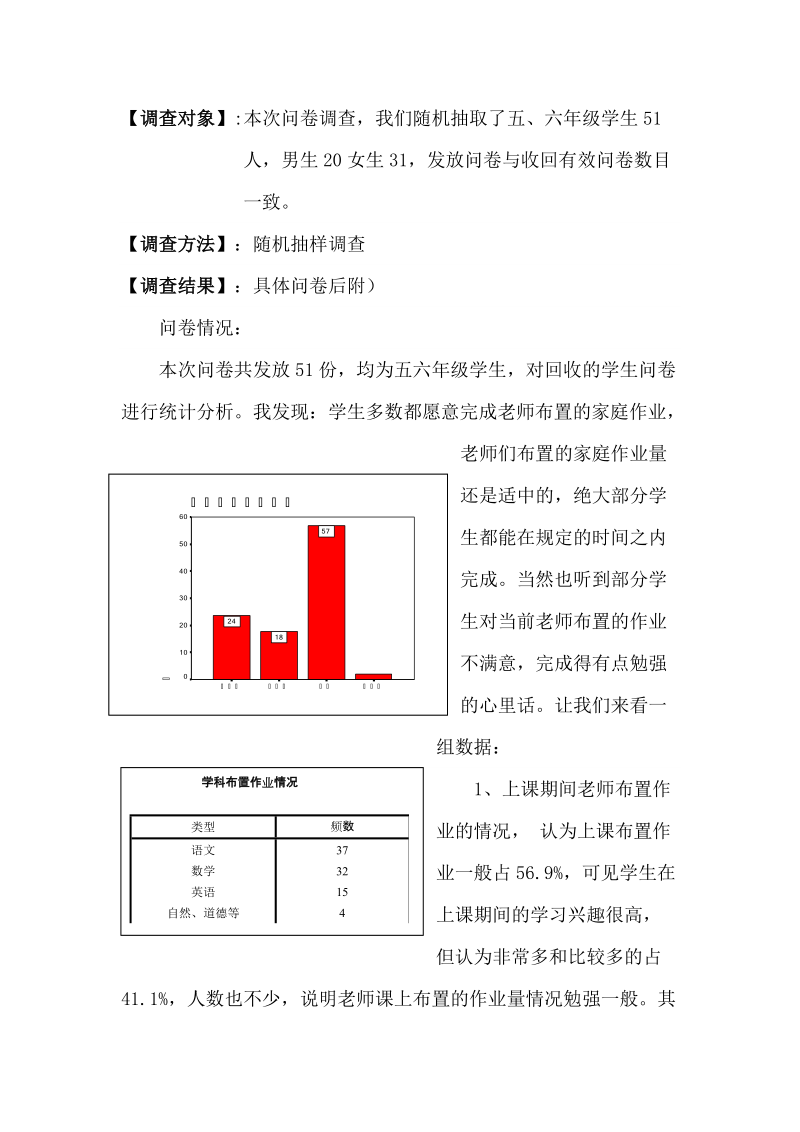 小学生课业负担情况的调查报告.doc_第2页