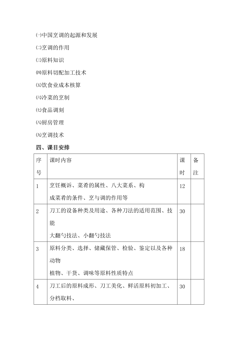 中式烹调专业教学计划.doc_第2页