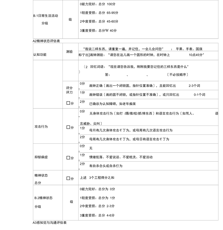 老年人能力评估信息表.docx_第3页