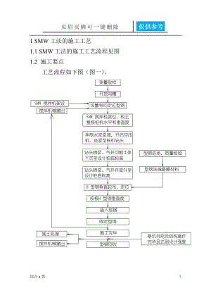 smw工法桩施工工艺[综合材料].doc