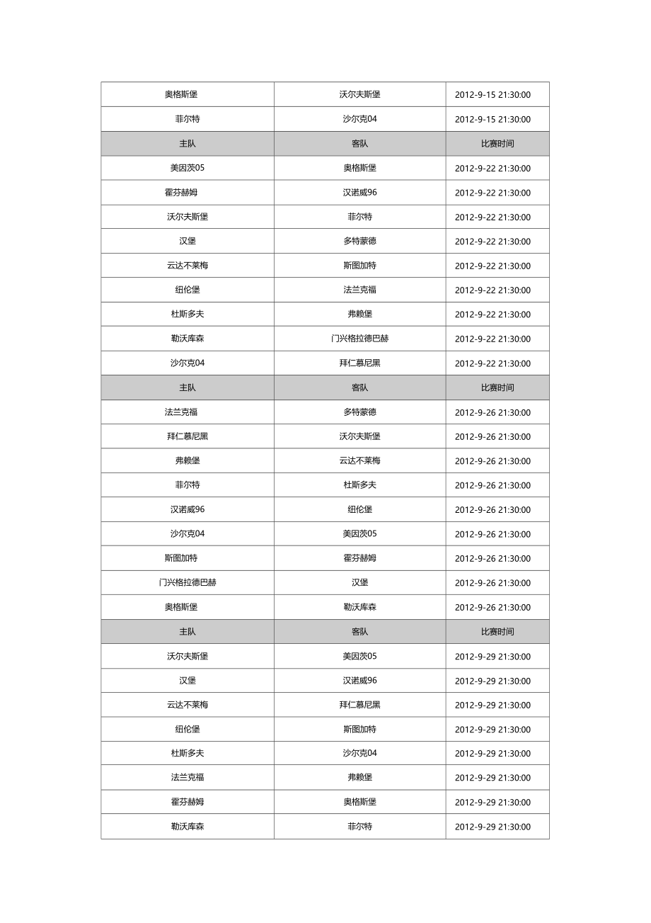 2012013赛季德甲联赛赛程.doc_第2页