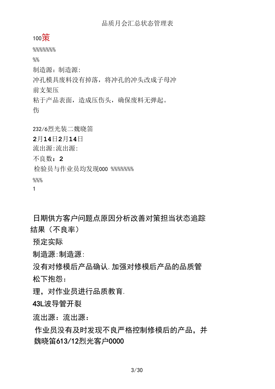 品质月会汇总状态管理表.docx_第3页