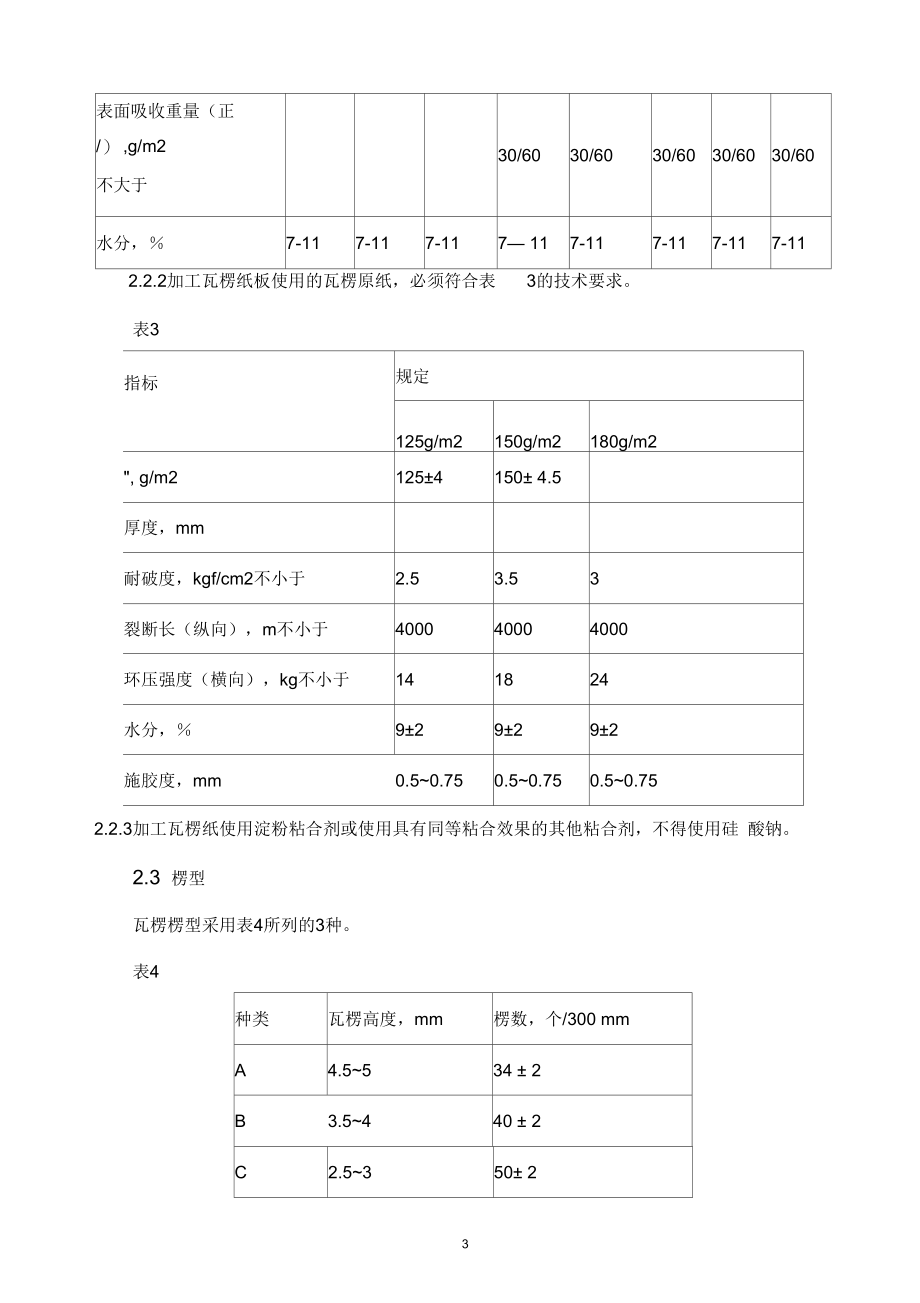 某公司出口产品包装瓦楞纸板检验标准.docx_第3页