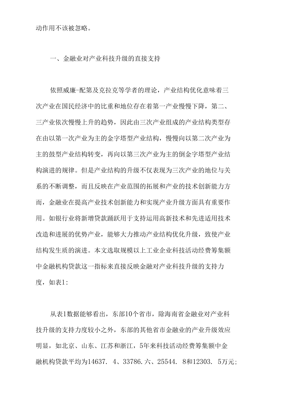 金融业的产业结构优化效应.docx_第2页