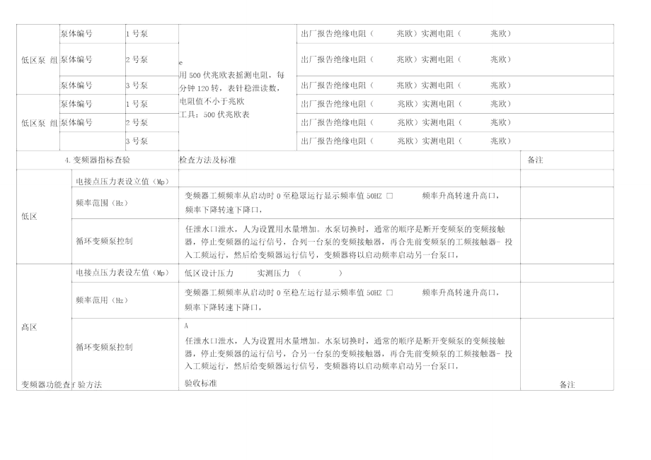 生活水泵承接查验记录表1.doc_第2页