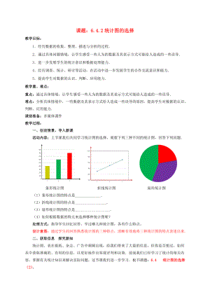 七年级数学上册 6.4.2 统计图的选择教案 （新版）北师大版-（新版）北师大版初中七年级上册数学教案.doc