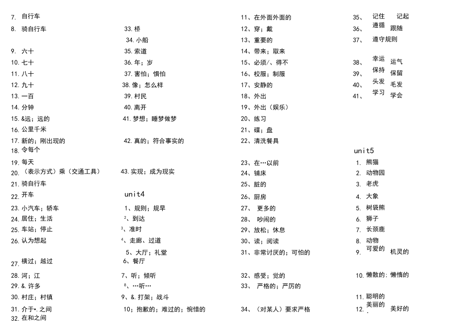 人教版七下英语单词小卷.docx_第3页