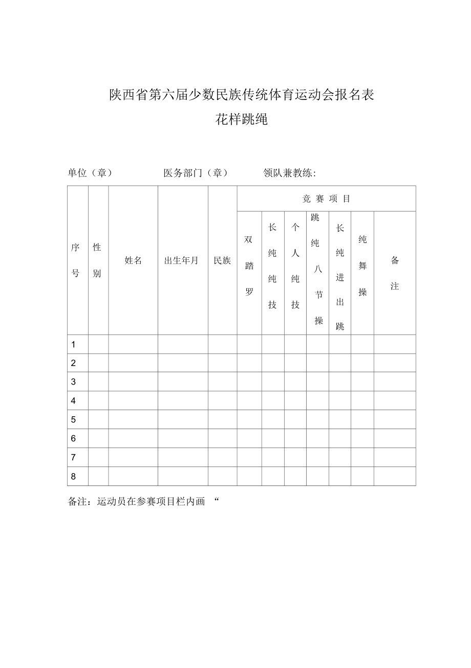 陕西省第四届少数民族传统体育运动会.docx_第2页