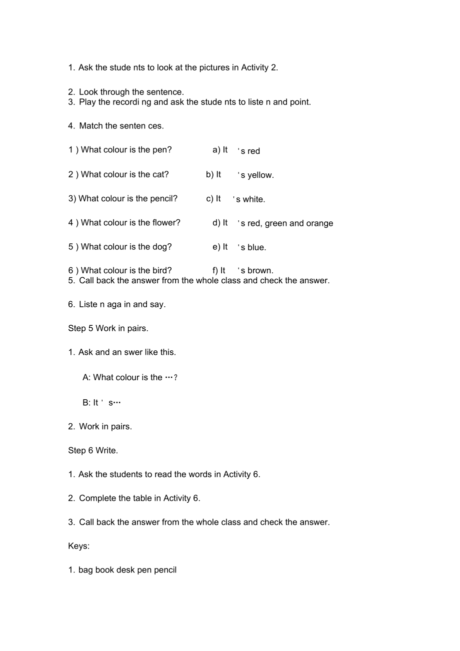 七年级英语外研版上Module3MyEnglishbookUnit3.docx_第3页