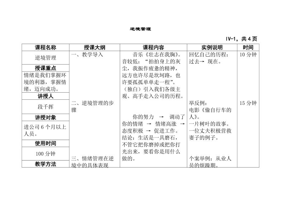 情绪管理在逆境中的具体表现.docx_第1页