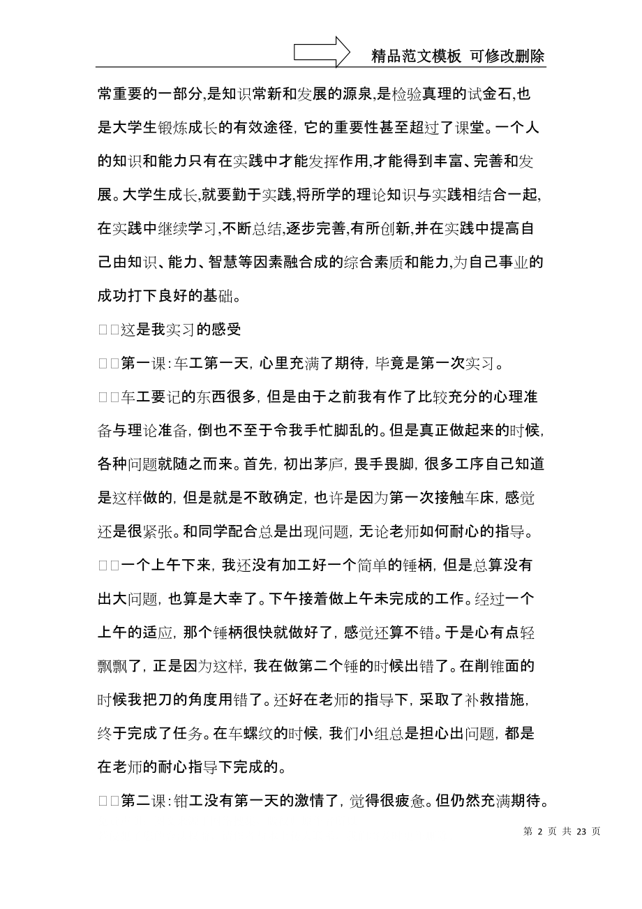 金工实习心得体会汇编5篇.docx_第2页