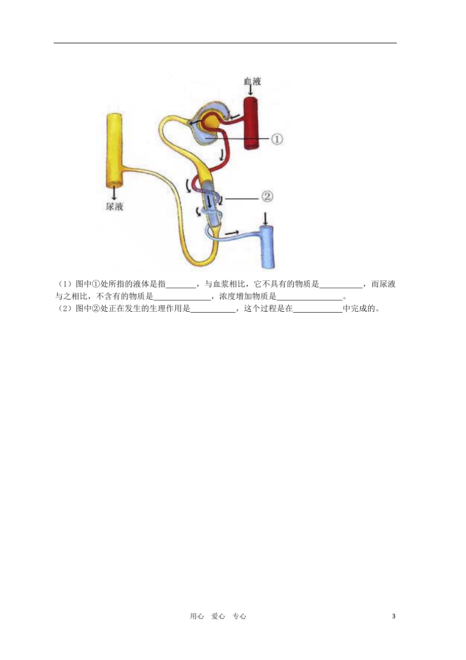 河南省焦作市修武县西村一中七年级生物 第5章复习题.doc_第3页