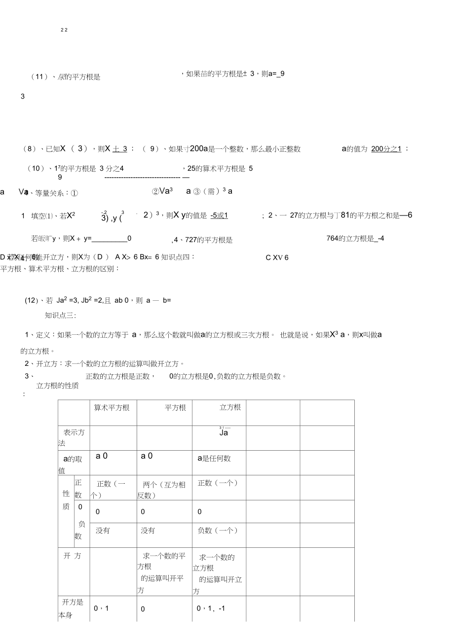 定稿第六章实数复习教案.docx_第3页