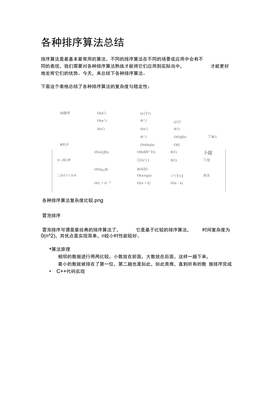 各种排序算法总结.doc_第1页