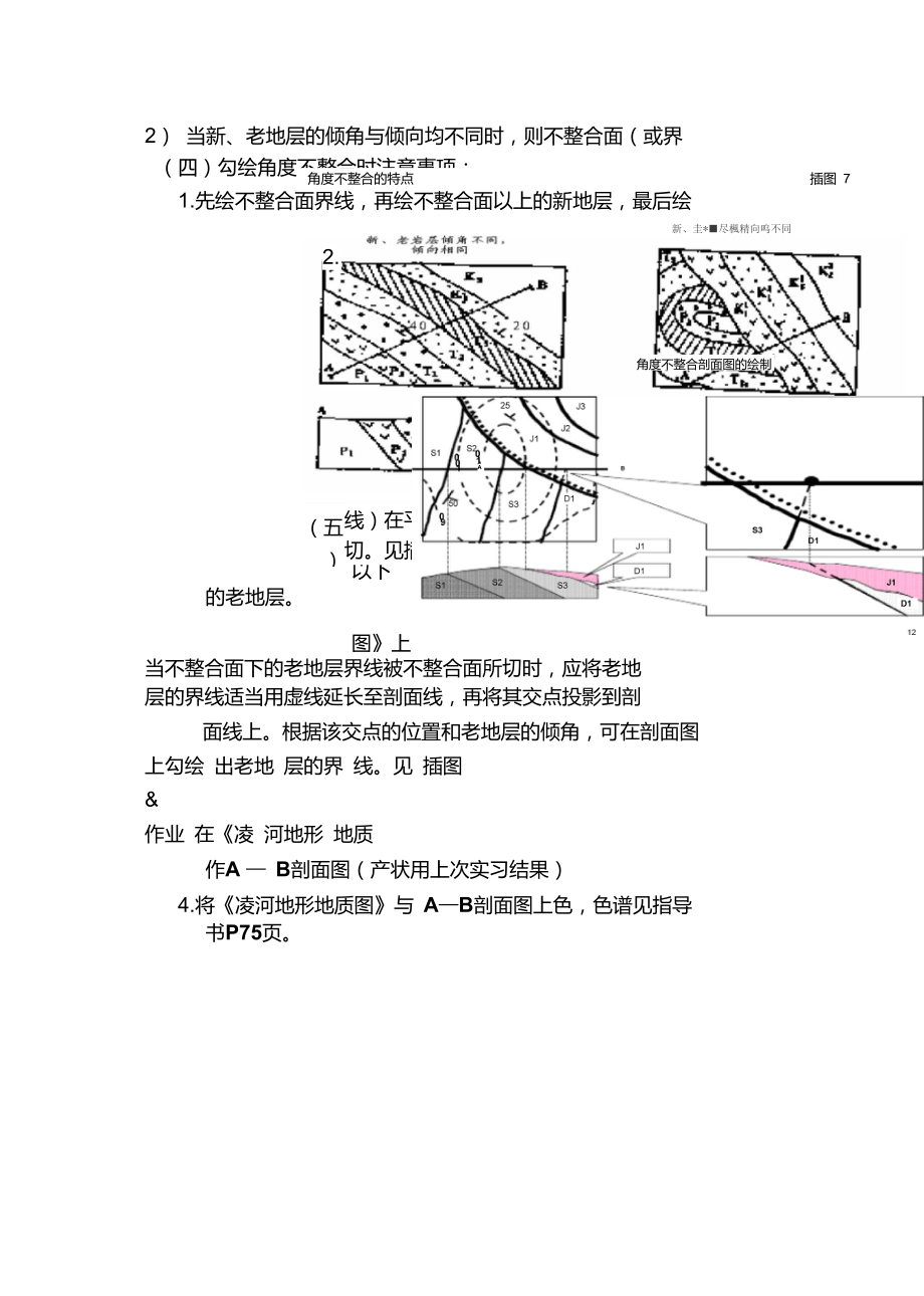 地质剖面图的基本概念及制作方法.doc_第3页