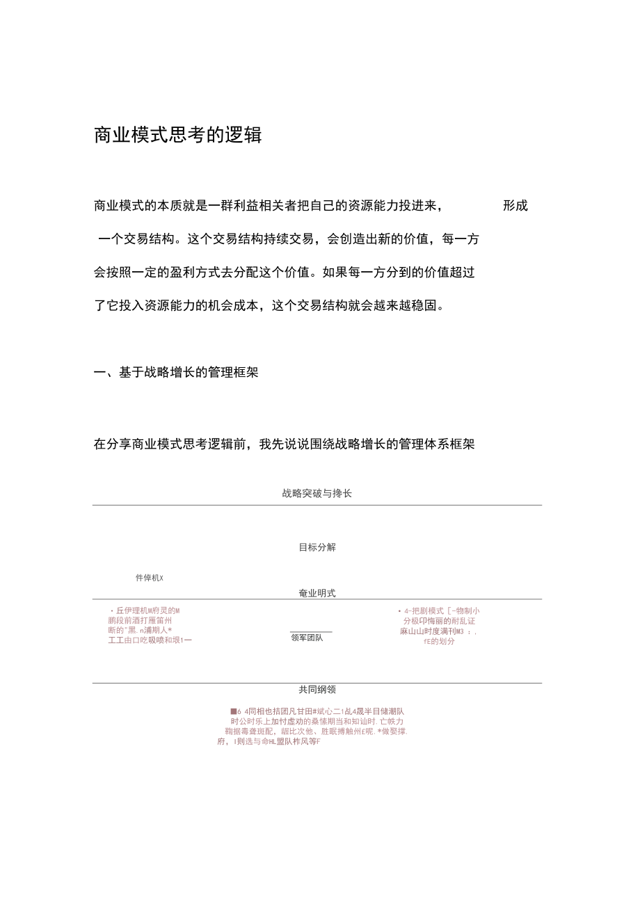 商业模式思考的逻辑.docx_第1页