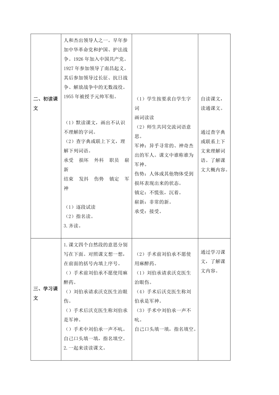 五年级语文上册 军神 1教案 北京版 教案.doc_第2页