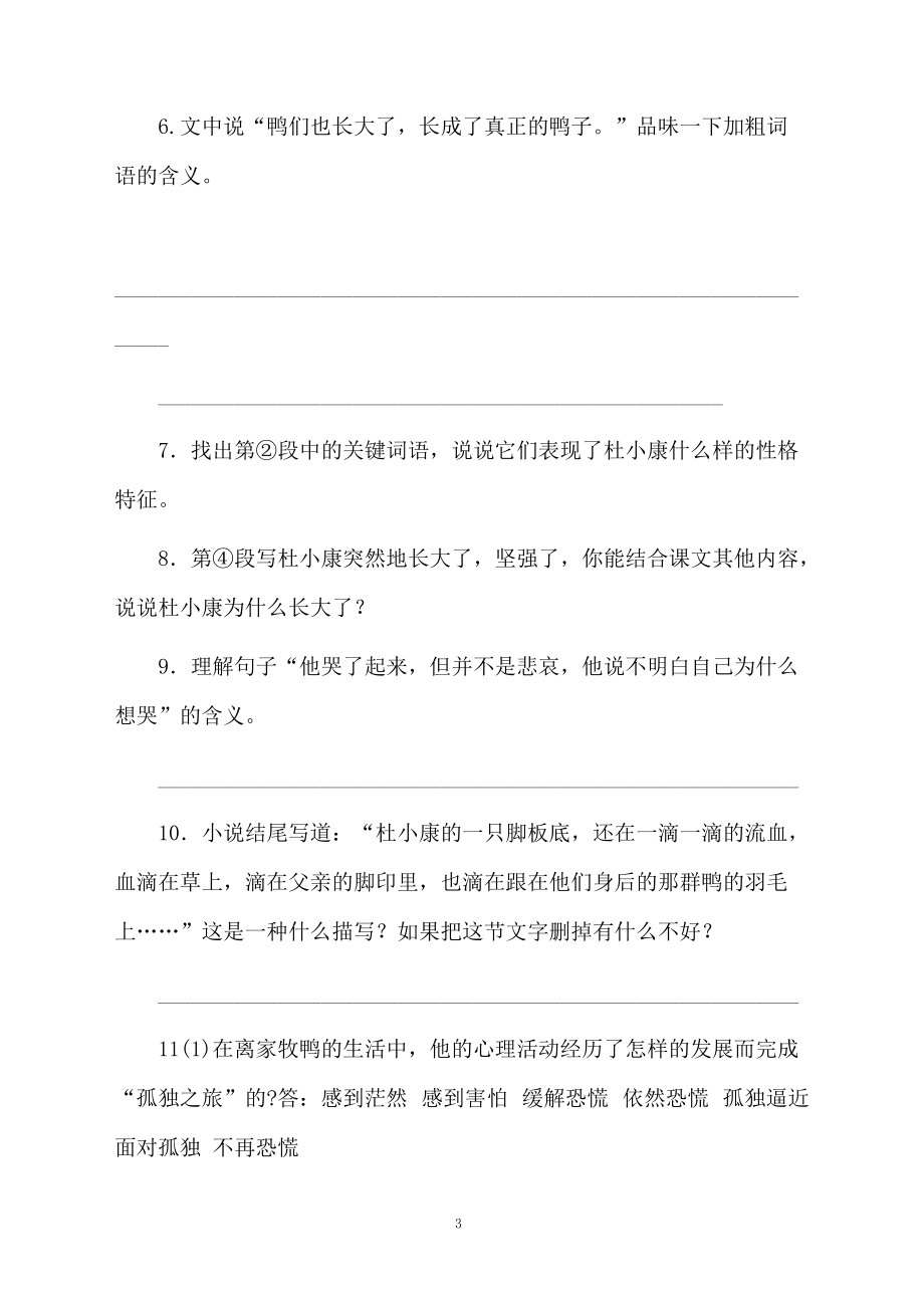 《孤独之旅》习题的答案.docx_第3页