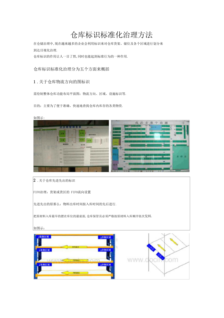 仓库标识标准化管理方法,仓库标识管理规范五大关键细节.docx_第1页