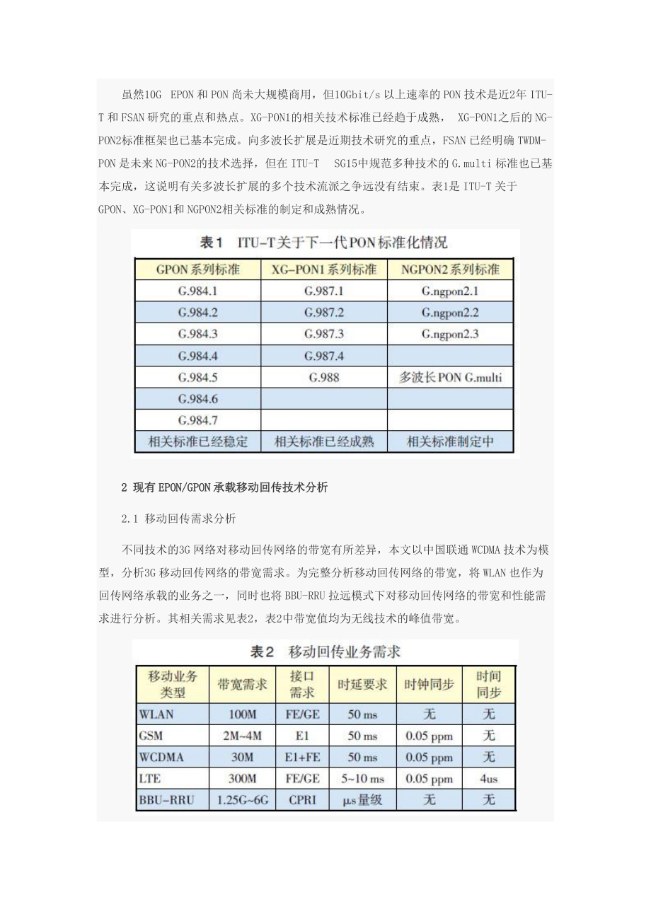 PON技术现状和定位 PON承载LTE需引关注.doc_第2页