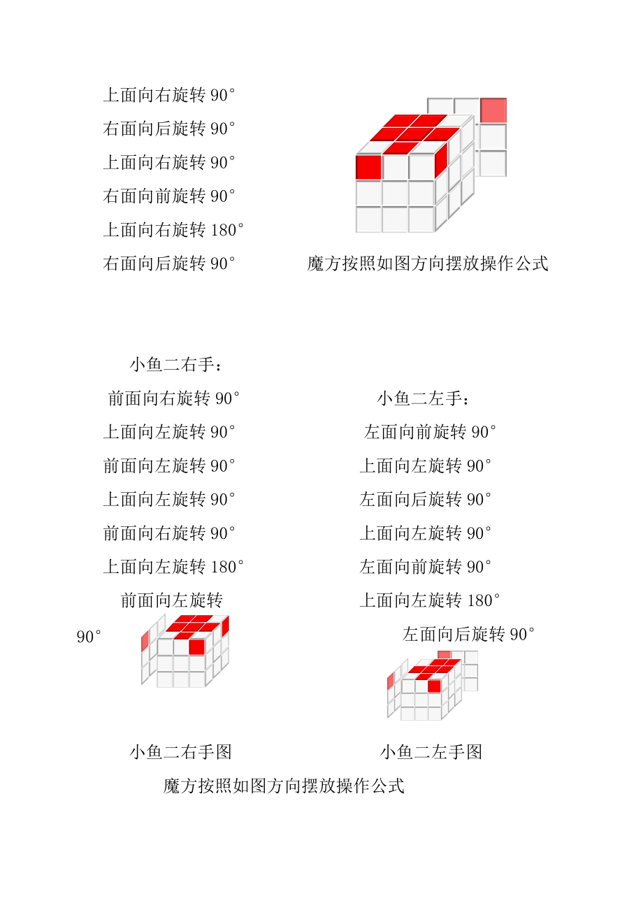 三四阶魔方顶层复原法Word版.docx_第2页