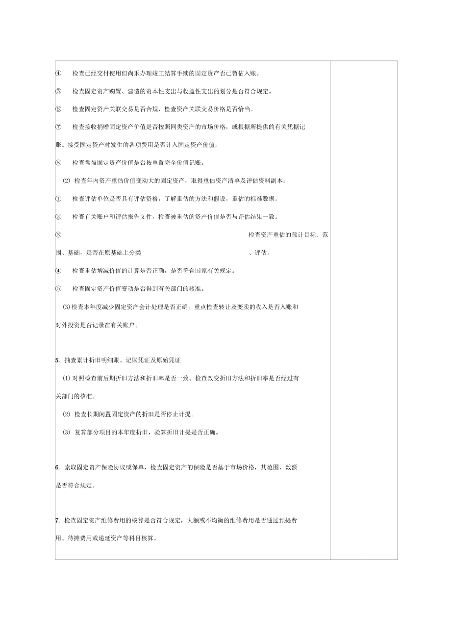 固定资产审计程序表.doc_第2页