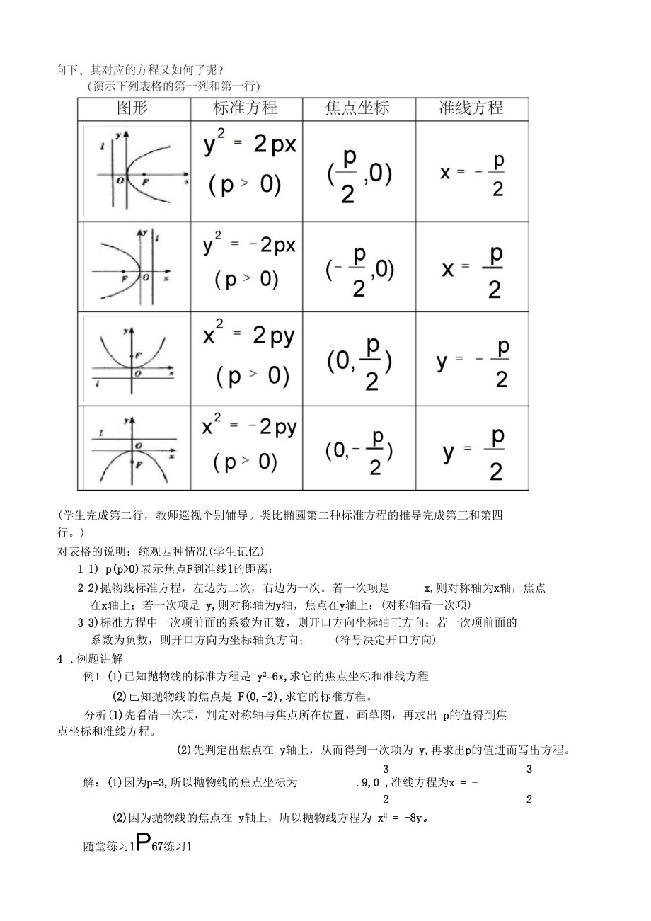 抛物线及其标准方程教案.docx_第3页