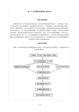 内环境稳态的重要性教学设计.doc