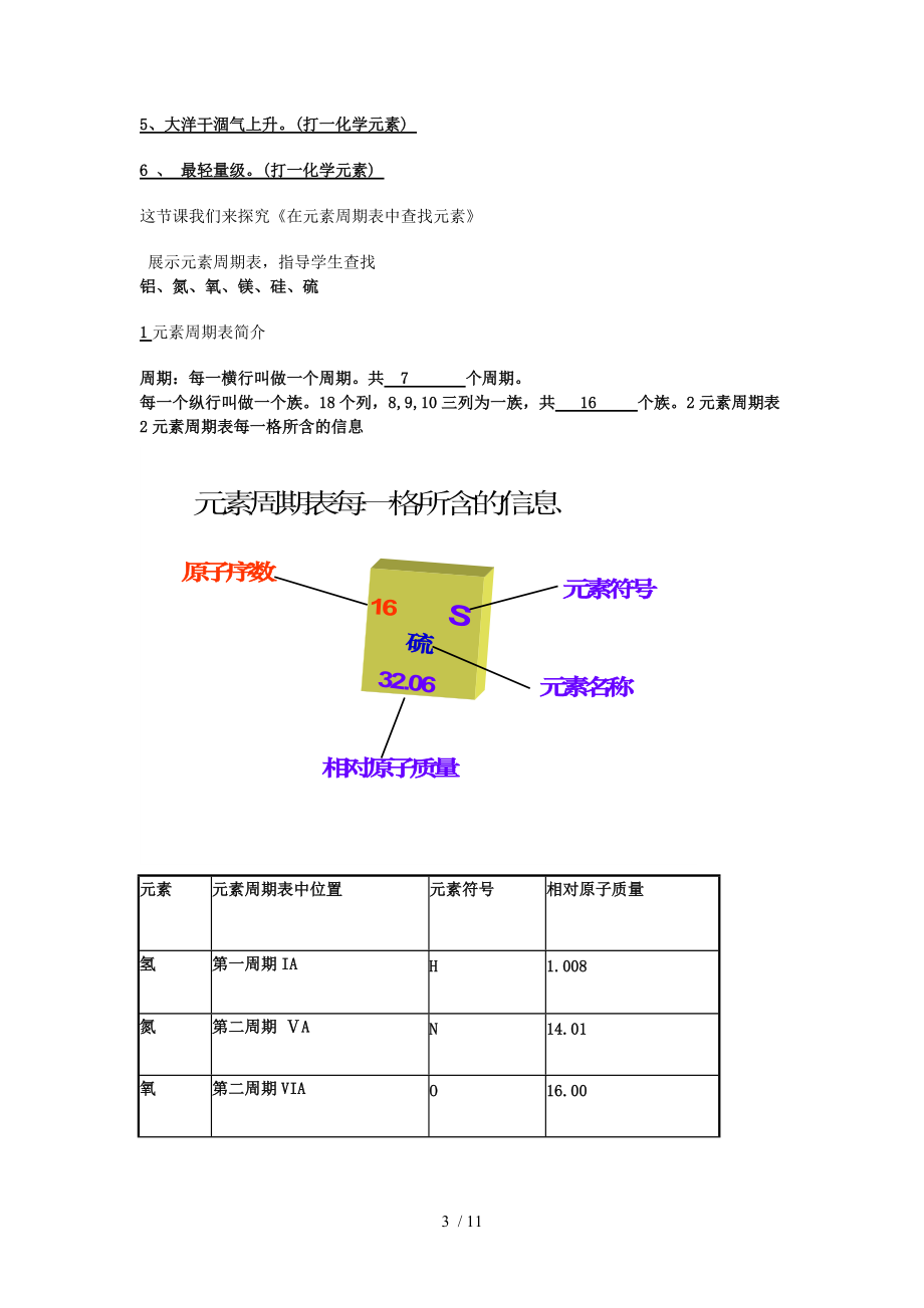 （参考）《在元素周期表中查找元素》教案.doc_第3页