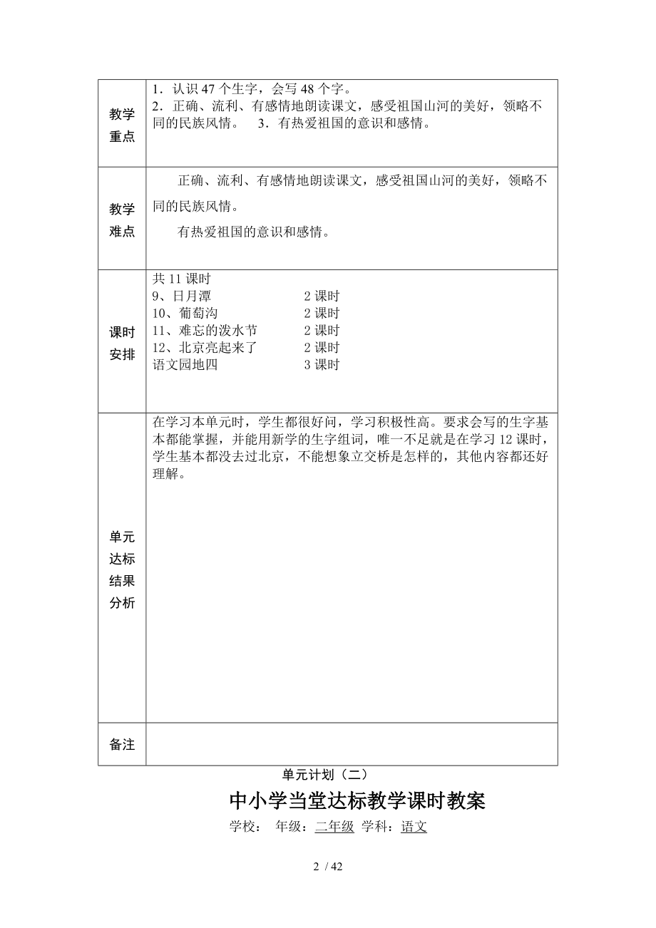 （参考）2012至2012学年度第二学期第三单元教案.doc_第2页