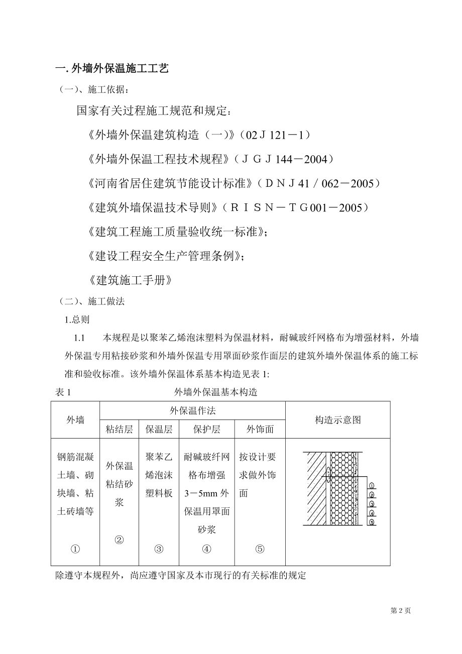 EPS聚苯板薄抹灰外墙外保温施工方案详解.doc_第3页