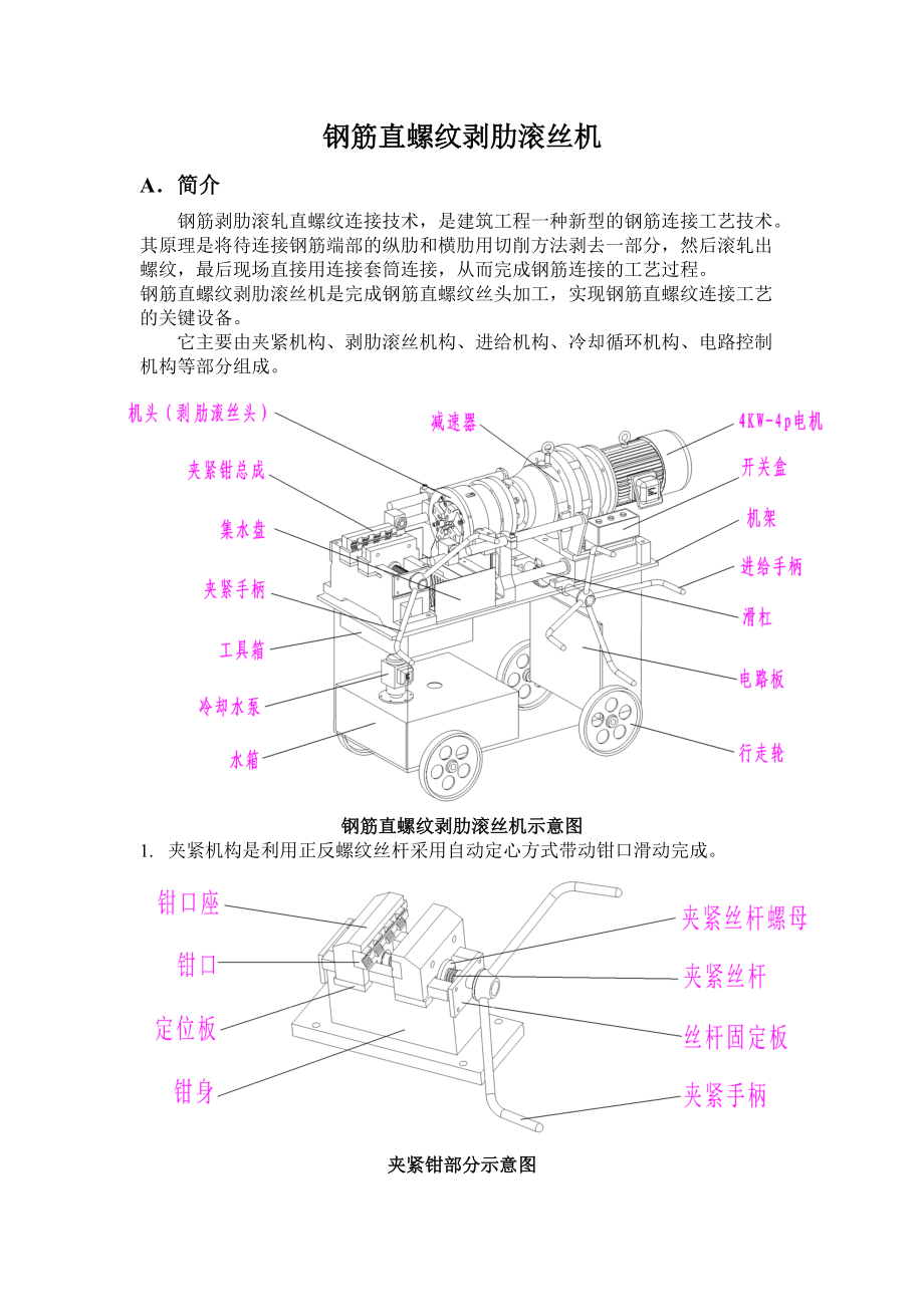 HGS40钢筋直螺纹滚丝机使用、维修.doc_第1页