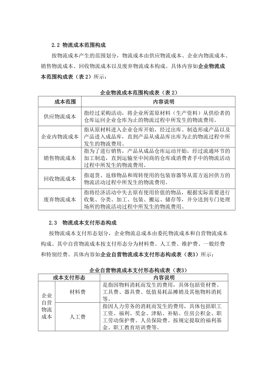 2015培训理论知识企业物流成本构成、计算和分析2详解.doc_第3页