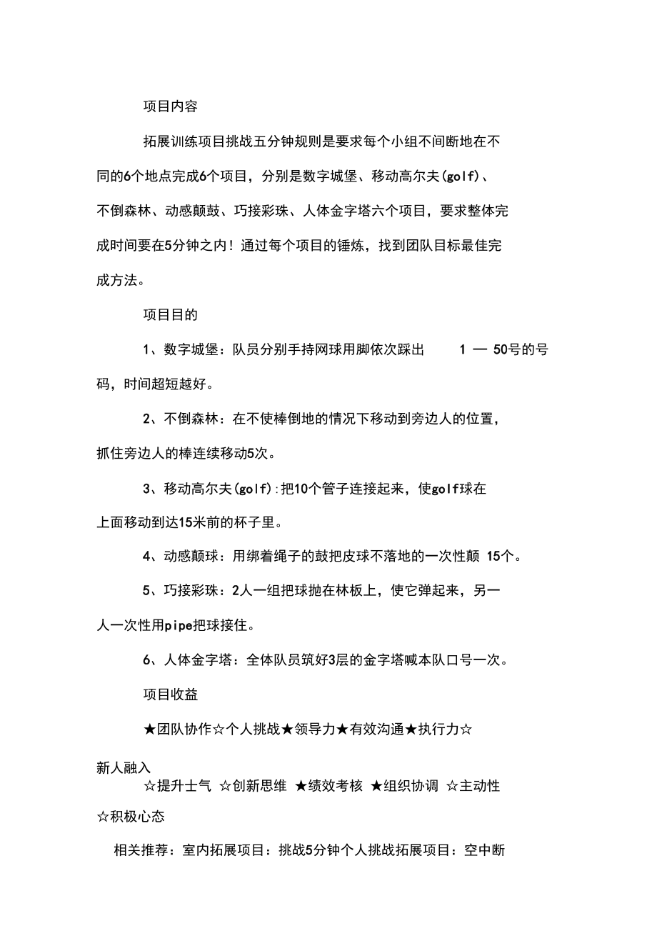 挑战类拓展项目：挑战5分钟.docx_第2页