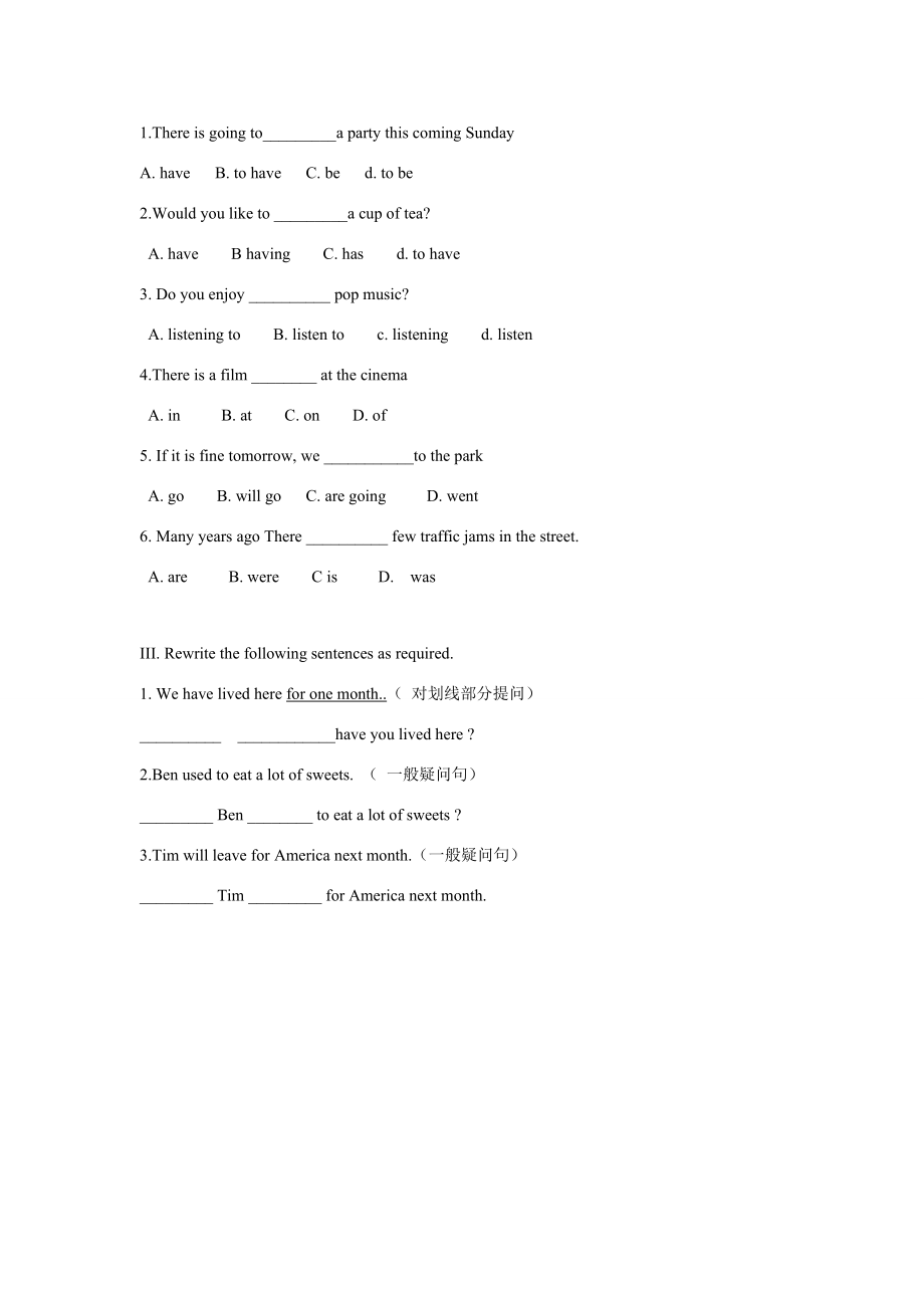 七年级英语下册：Module 1 Unit 2 Growing smart, growing strong Period 2学案（上海牛津版）.doc_第2页