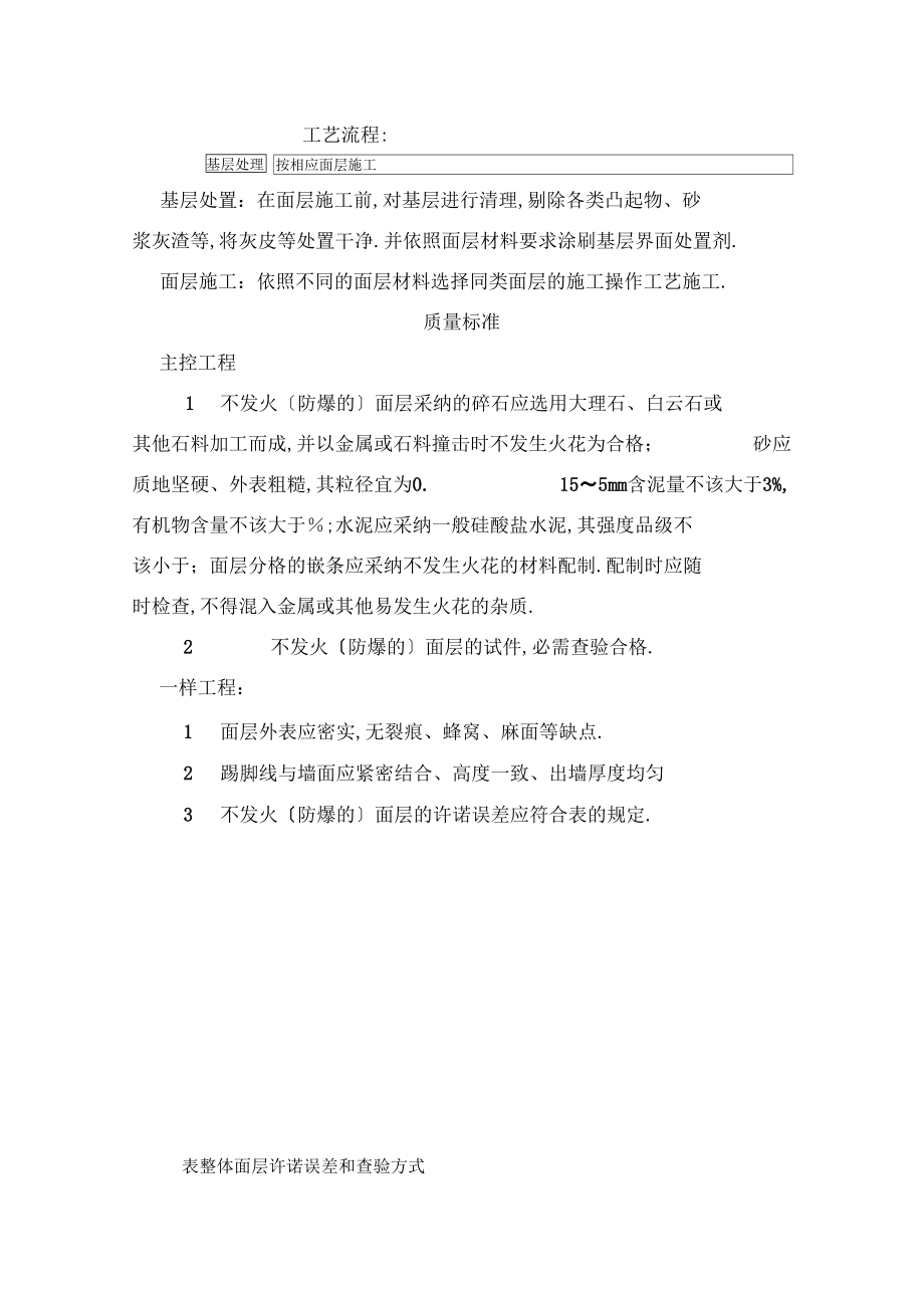 地面与楼面工程不发火防爆的面层施工工艺.docx_第2页