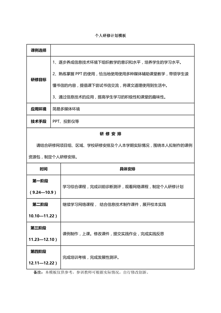 朱丽娜研修计划.docx_第1页