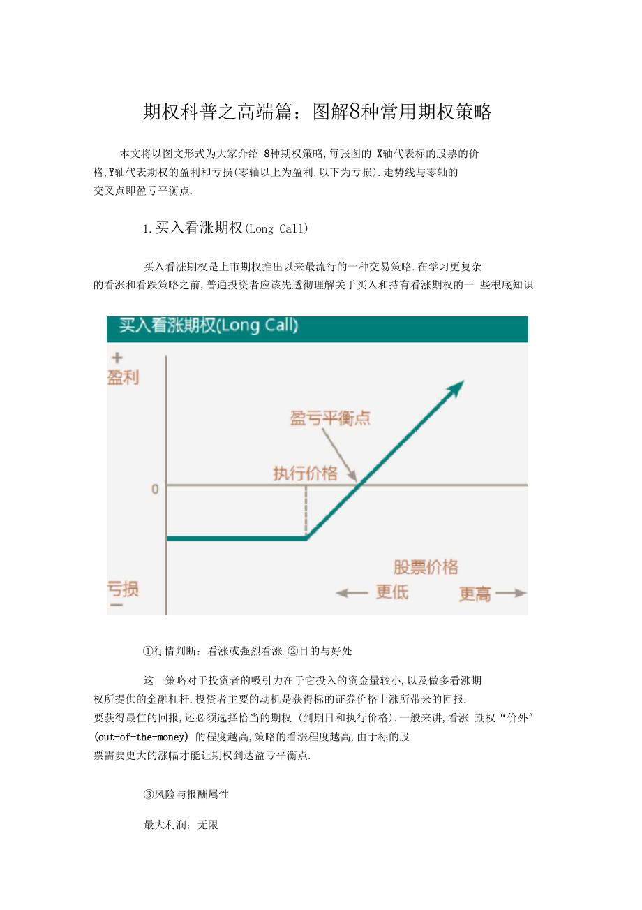 图解8种常用期权策略.docx_第1页