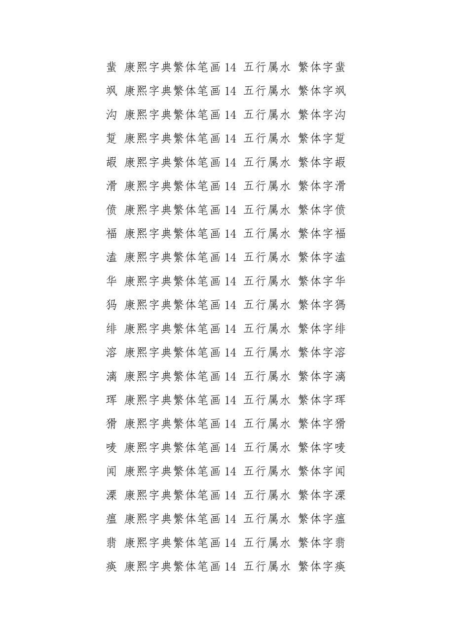 康熙笔画14画属水的字-康熙笔画7画属水的字.docx_第2页