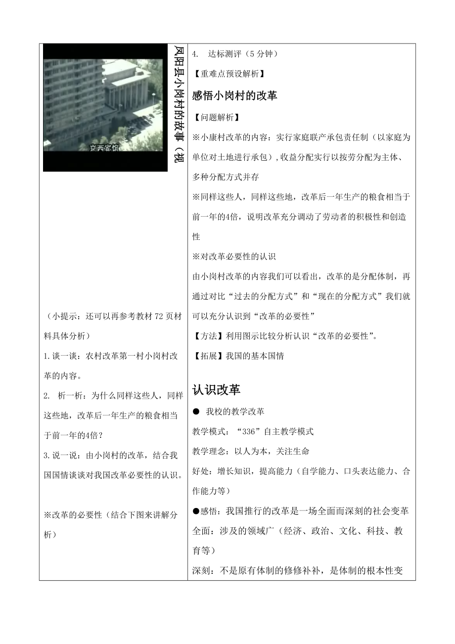 八年级历史 讲述春天的故事 杜郎口导学案 北师大版.doc_第2页