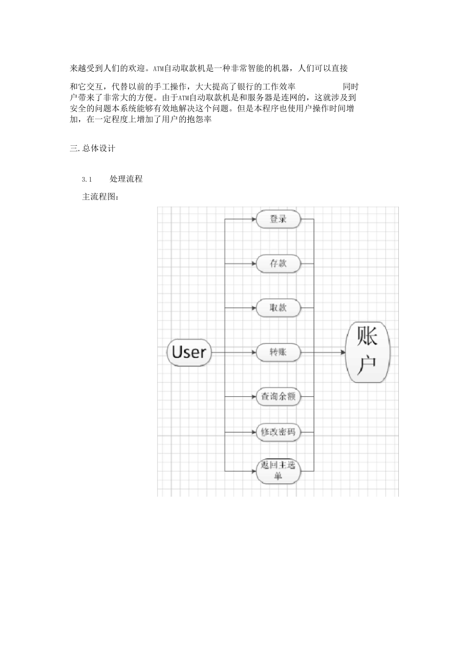 ATM自动取款机系统—详细设计说明书.docx_第3页