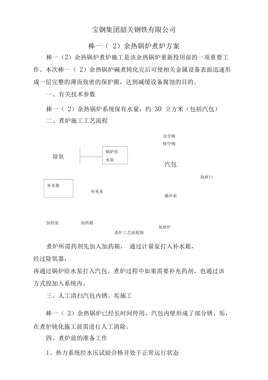 余热锅炉煮炉方案.docx_第2页