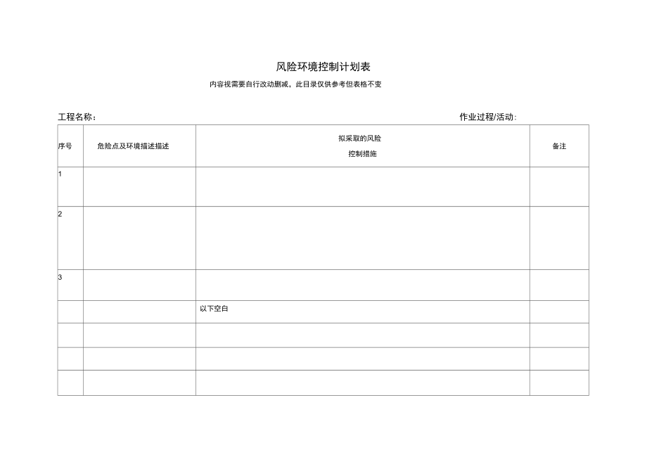 风-险-控-制-计-划-表.doc_第1页