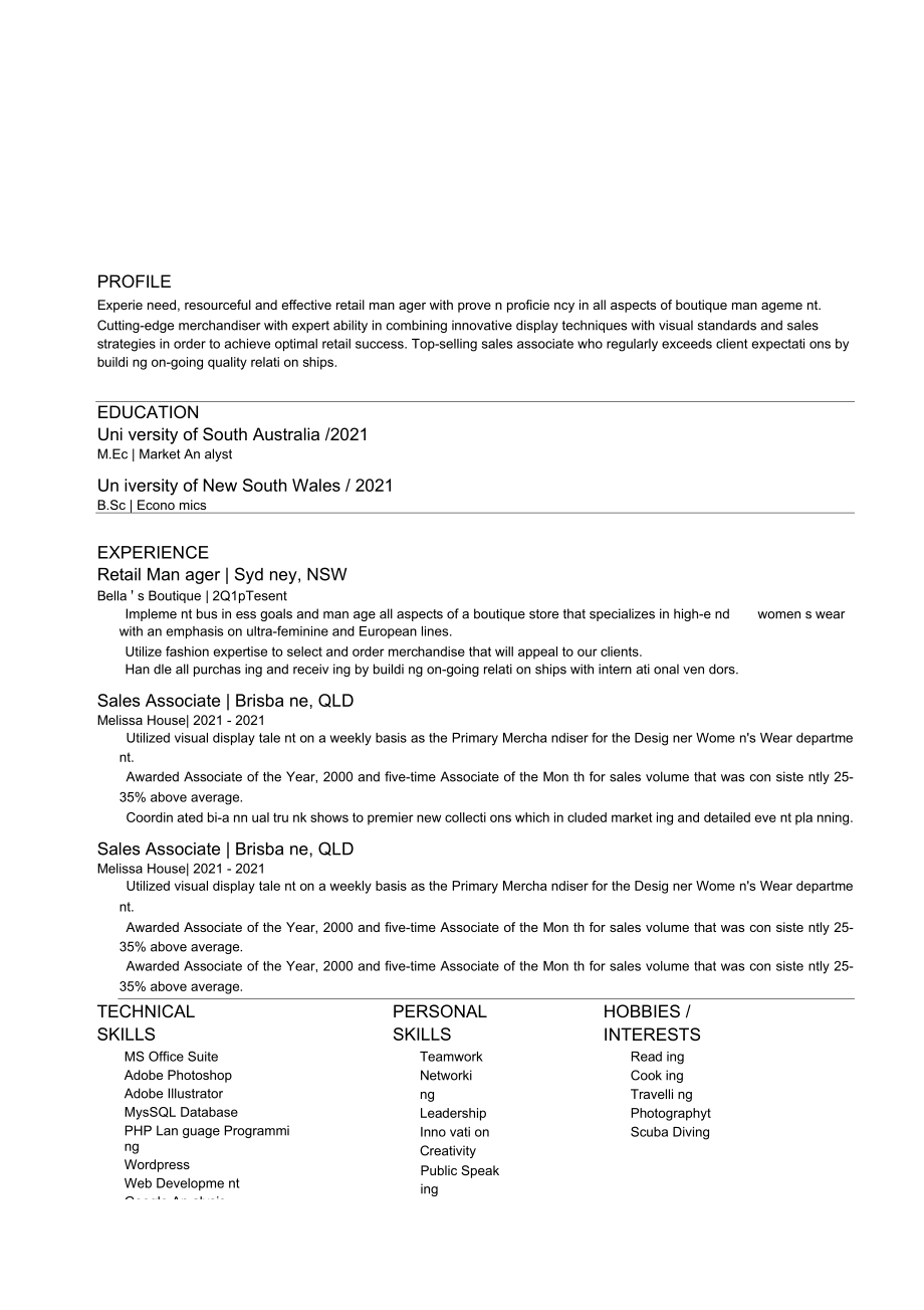 英文版个人求职简历模板(74).docx_第2页