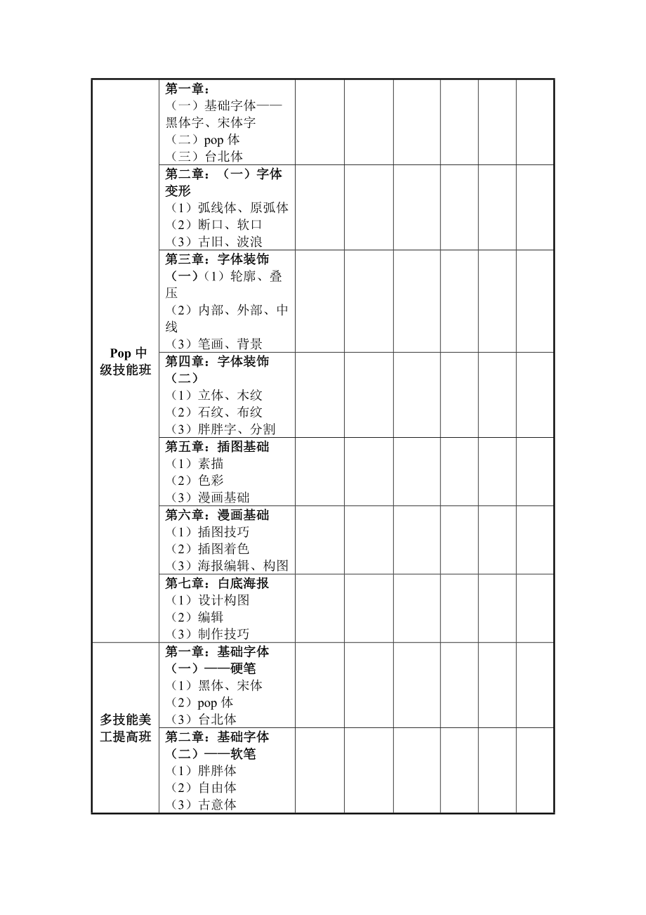 POP广告教学大纲.docx_第2页