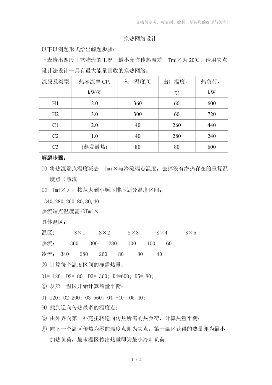 换热网络设计.doc_第1页